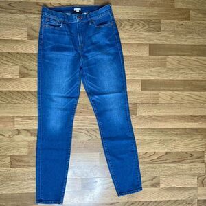 High Rise J. Crew Straight Leg Jeans